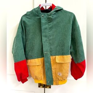 Quality unisex light retro 90s lightweight jacket multicolor